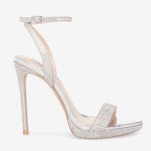 Refuge Sparkling Silver Heels